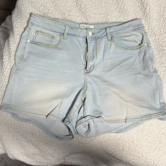Judy Blue Pants - Judy Blue Jean Shorts Blue